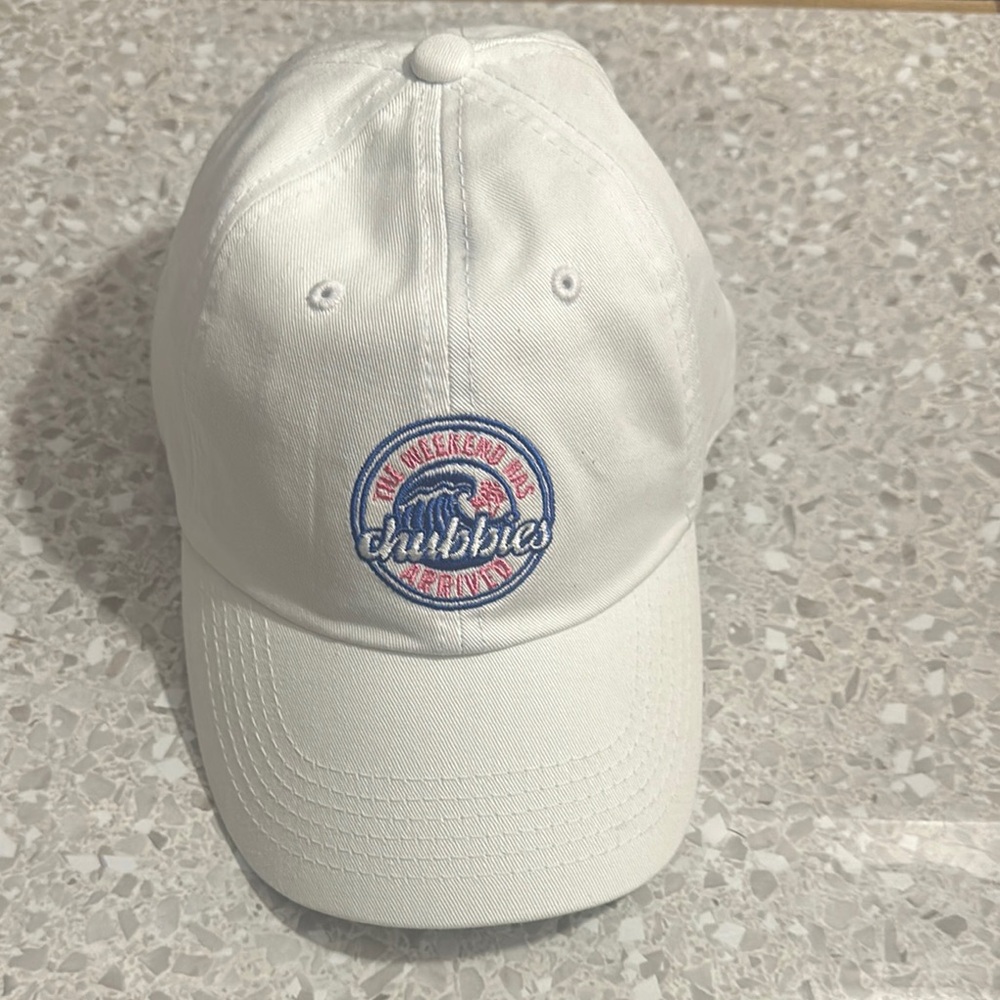 Chubbies White Baseball Cap